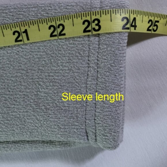 Lady Hathaway Lined Grey Fleece Zip-Up Jacket SMALL - Picture 10 of 12